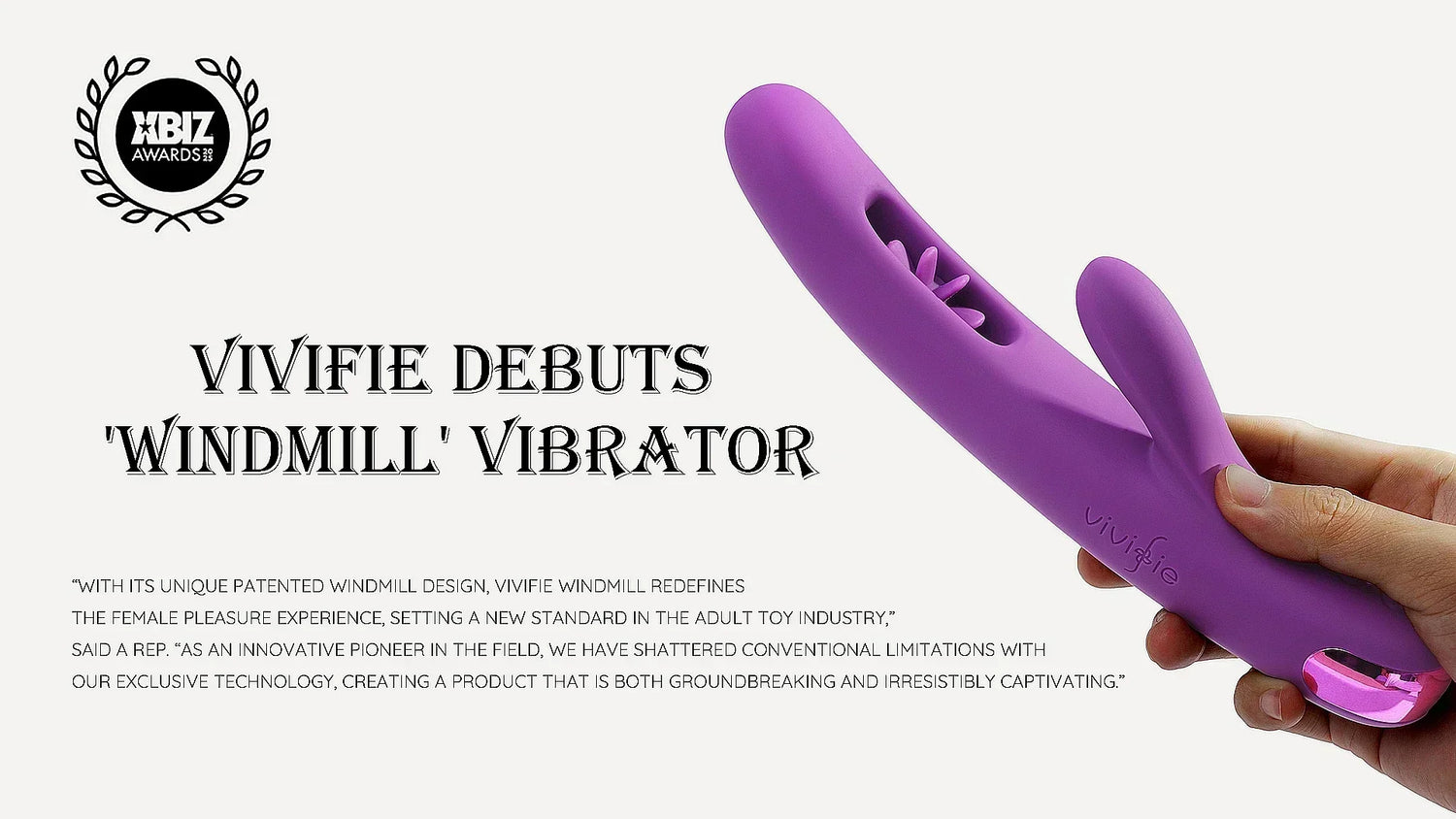 As Seen on XBIZ: VIVIFIE Debuts the Windmill Vibrator - Complete 2025 Buyer’s Guide