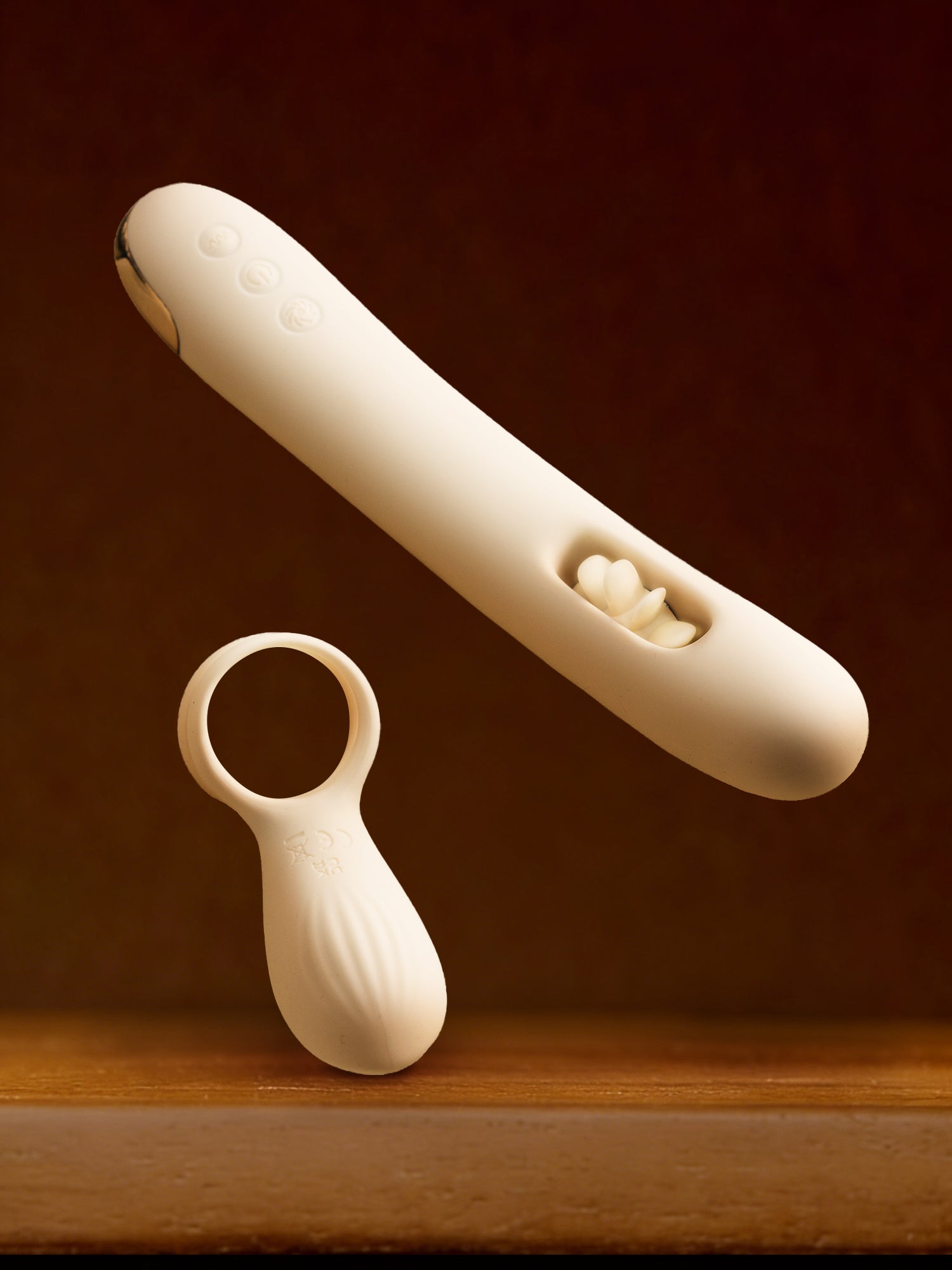 VIVIFIE_VELORA_Rabbit_sex_toy_with_detachable_wings_displayed