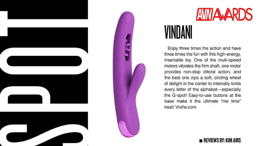 As Seen in AVN Magazine (Sept 2025): Why VIVIFIE VINDANI Leads the Best G-Spot Vibrators of 2025
