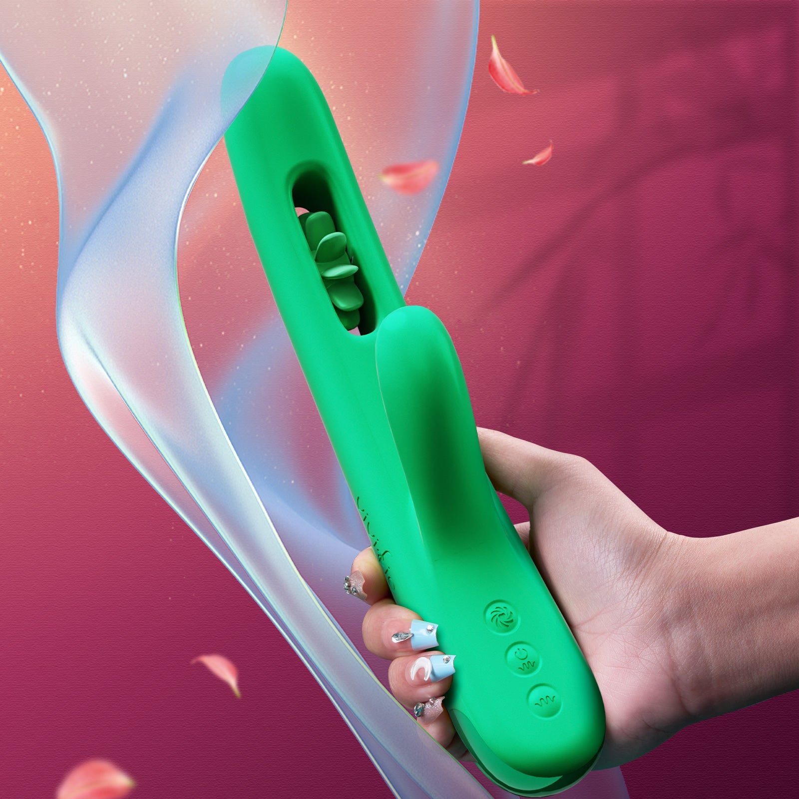  VIVIFIE Windmill Spinning Sex Toy For Women Green VINDANI Windmill Toy Adult Rabbit Toy