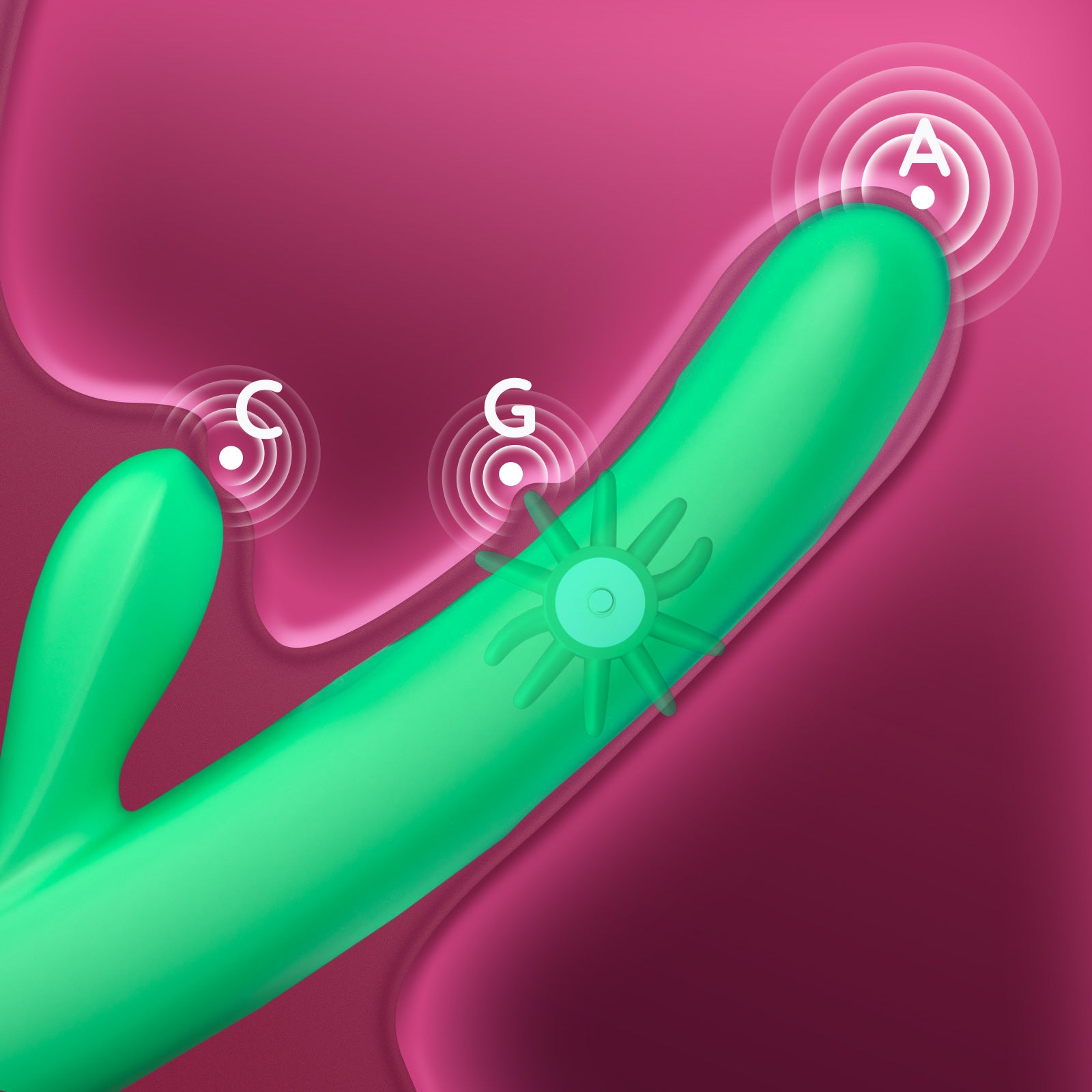  VIVIFIE Windmill Spinning Sex Toy For Women Green VINDANI Windmill Toy Adult Rabbit Toy
