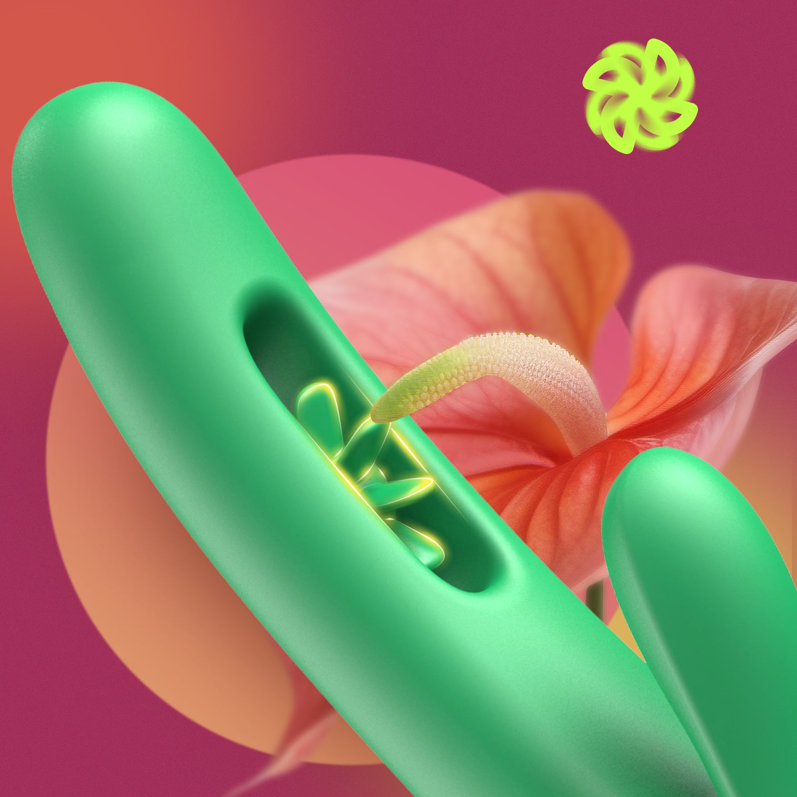  VIVIFIE Windmill Spinning Sex Toy For Women Green VINDANI Windmill Toy Adult Rabbit Toy